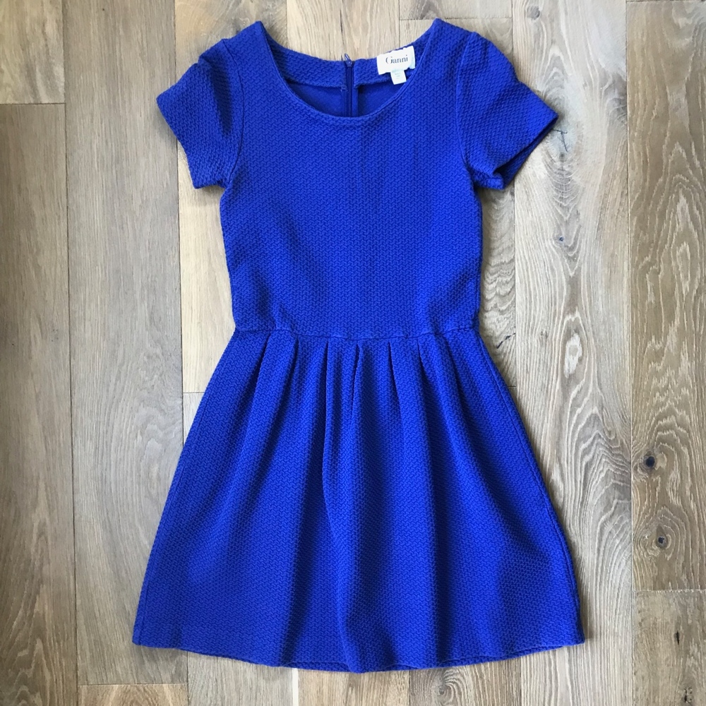 Ganni Blue Dress